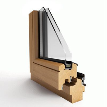 Okna drewniane Lubin Witraż ecoline