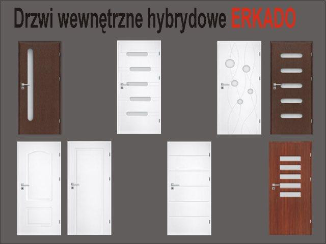 Drzwi wewnętrzne ERKADO hybrydowe Lublin